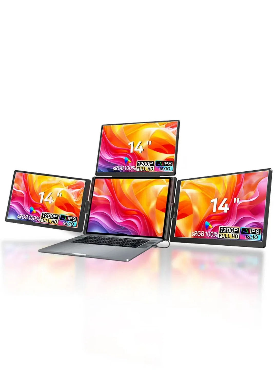 MultiView™ - 3-Screen Extender Win/Mac (M1/M2/M3) Compatible