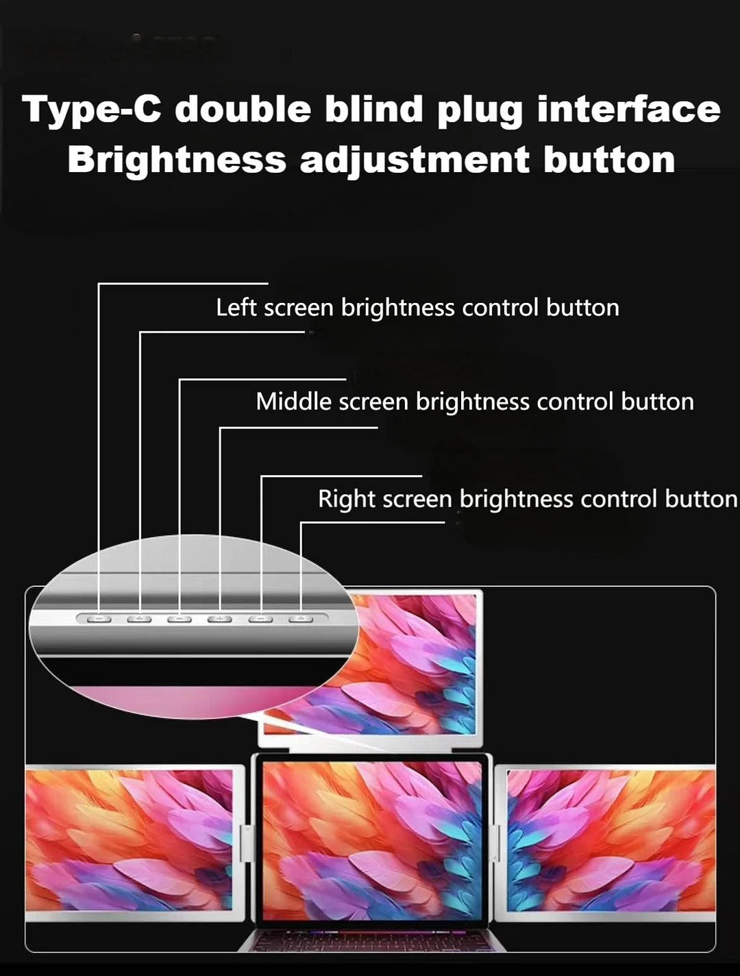 MultiView™ - 3-Screen Extender Win/Mac (M1/M2/M3) Compatible